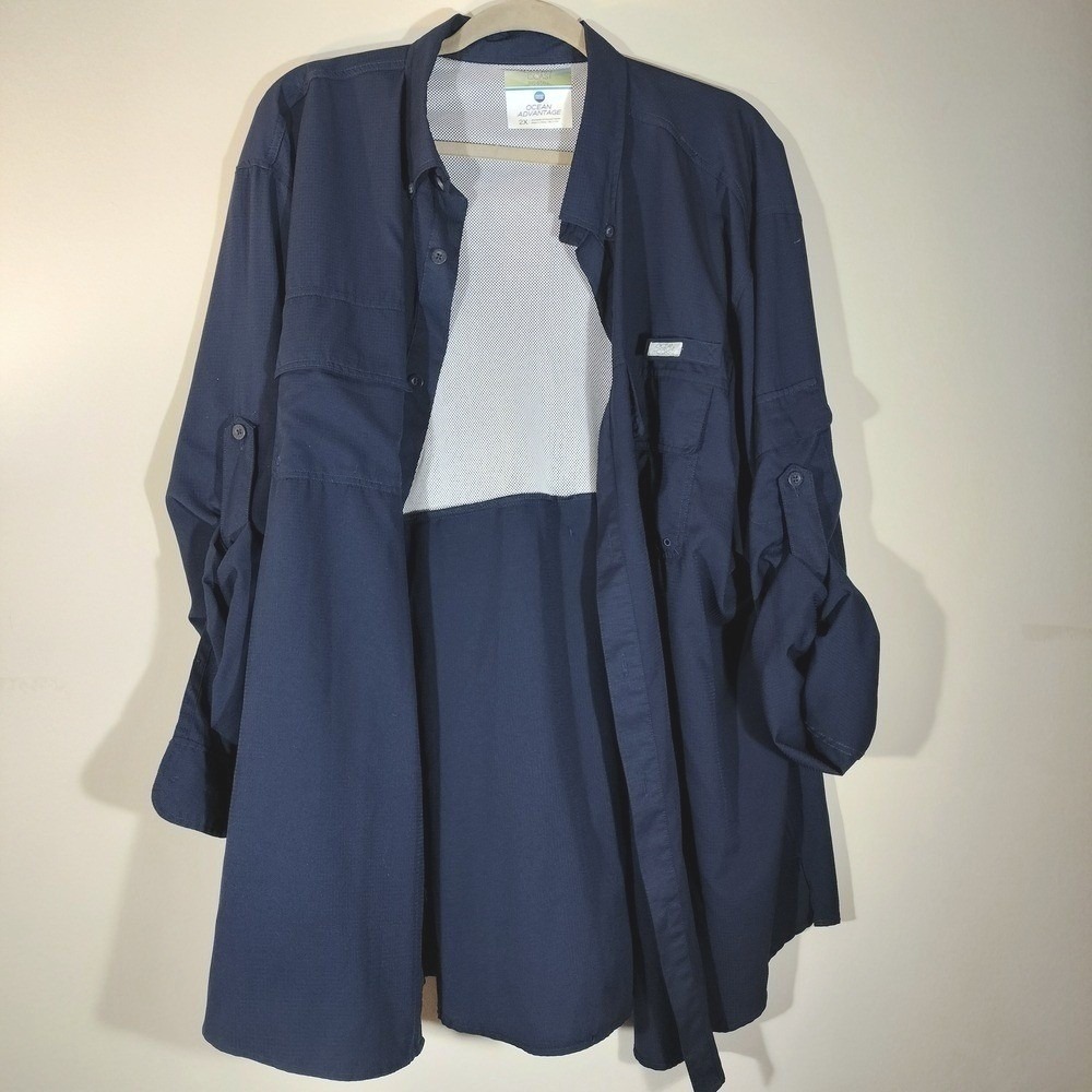 Ocean + Coast Long Sleeve Solid Fishing Shirt
